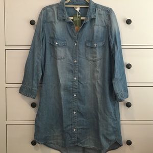 Denim dress