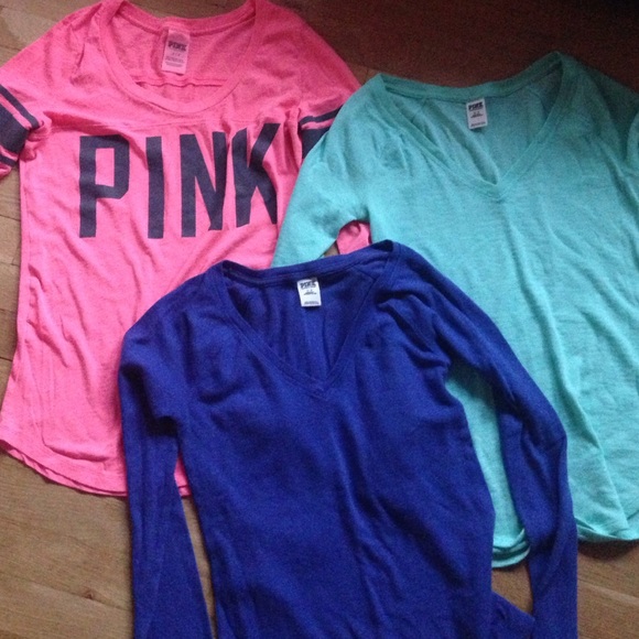 Victoria's Secret long sleeve tshirt BUNDLE