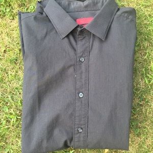 Black textured Alfani shirt