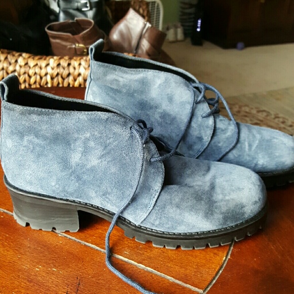 Newport News Shoes - Blue boots