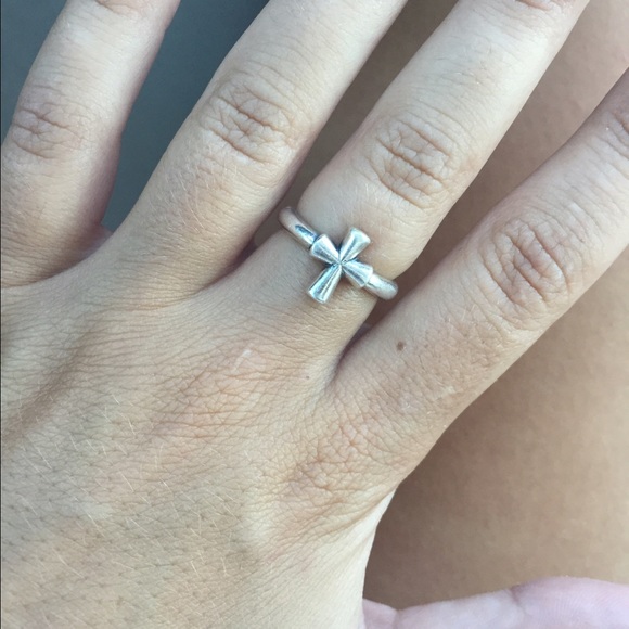 James Avery cross ring