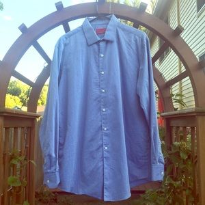 Alfani Blue Button Down