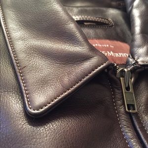 Johnston & Murphy Brown Leather Jacket