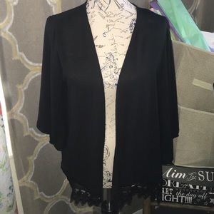 black lace cover up