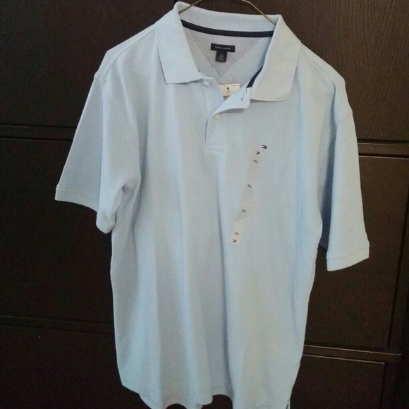 Tommy Hilfiger baby blue boy's polo