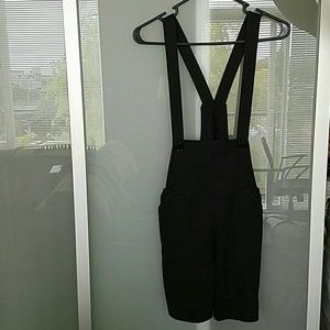 New Black American Apparel Overalls
