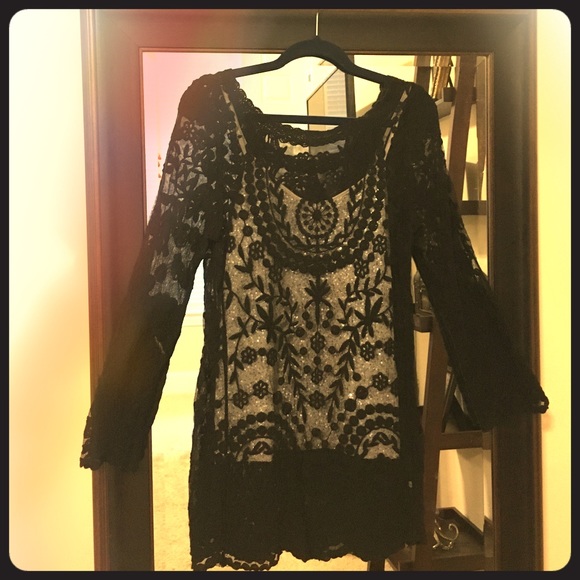 Long sleeve Lace top