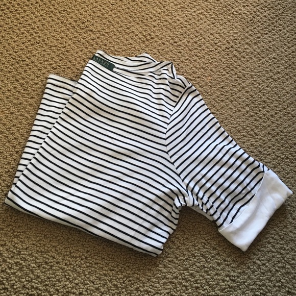 Lauren Ralph Lauren Tops - Ralph Lauren cuffed top