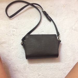 Forever 21 grey cross body bag