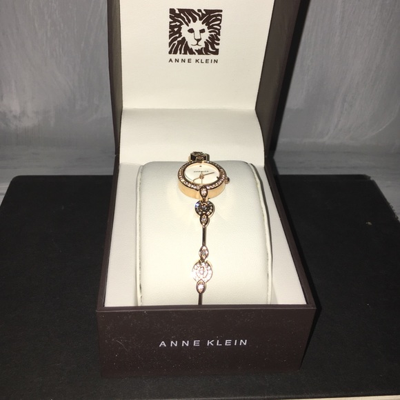 Brand new Anne Klein rose gold watch