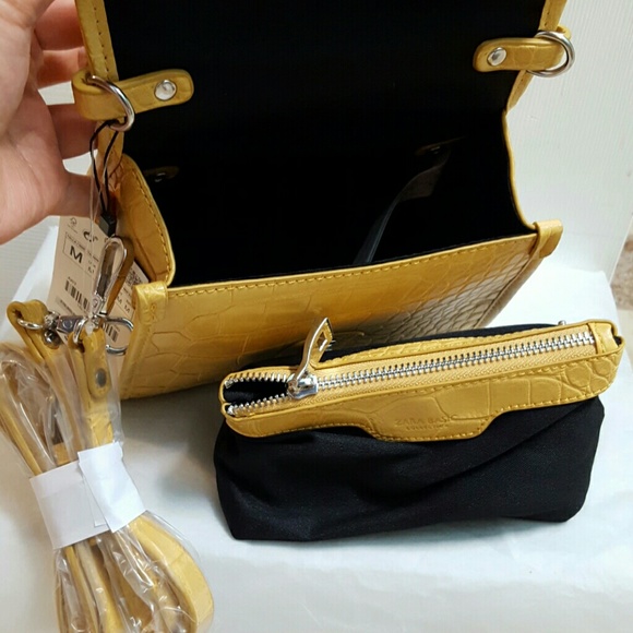 Zara mini embossed bag (4266) - Picture 4 of 4