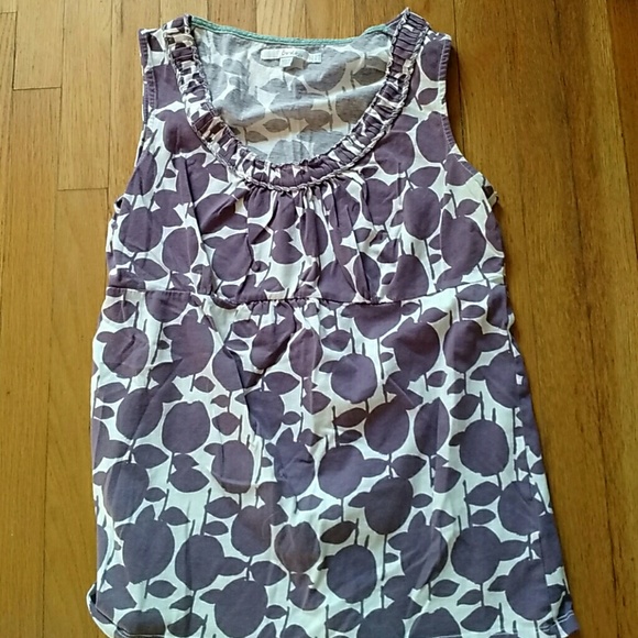 Boden purple tank top