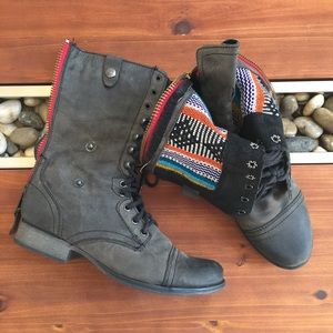 Steve Madden Combat Boots