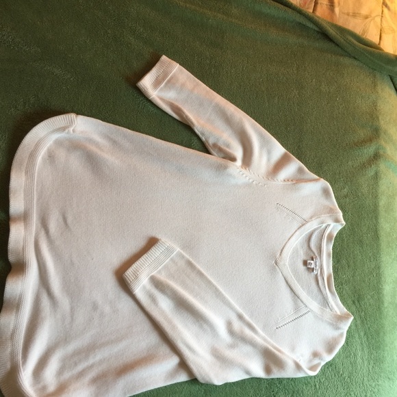 White sweater worn once.