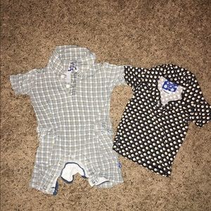 Kickee Pants Romper and Polo 3-6 month