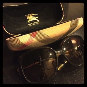 Burberry Tortoise Shell Sunglasses