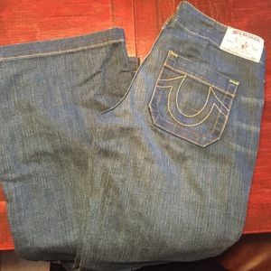 True religion flare leg jeans