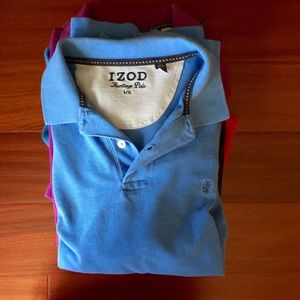 Izod Heritage Polo Shirt Bundle BOGO
