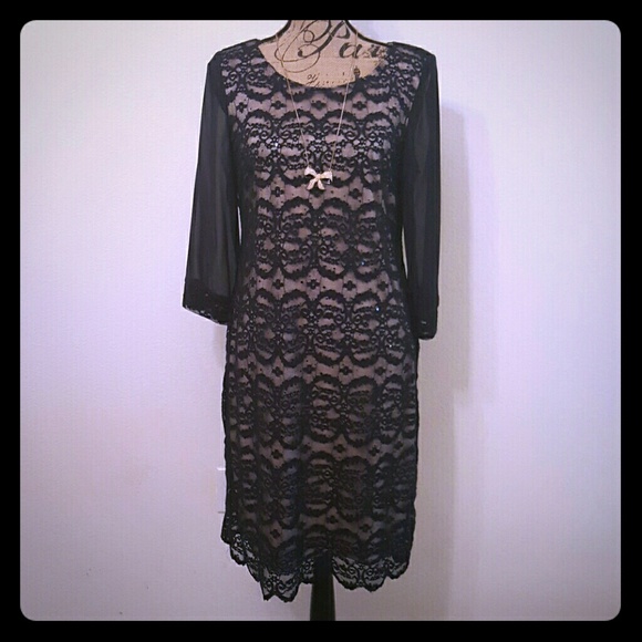 Fun lace dinner dress!