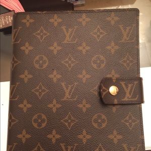 Large Louis Vuitton agenda