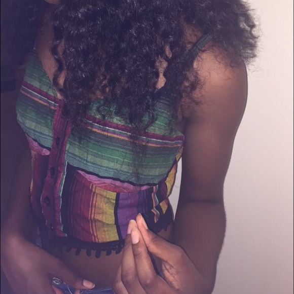 Funky, Colorful Crop Top