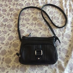 Small Black crossover purse