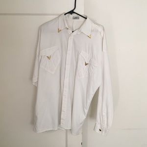 Rare Vintage Gianni Versace Dress Shirt Size Large
