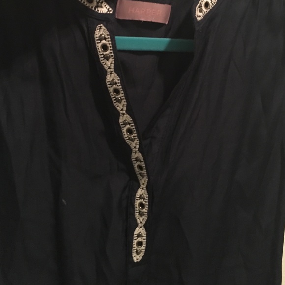 Navy shirt with white color - Picture 3 of 4