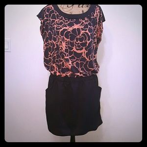 Fun summer floral, pocket dress