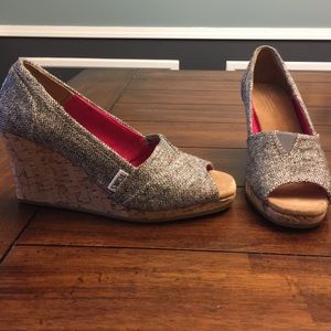 TOMS Wedge Shoes