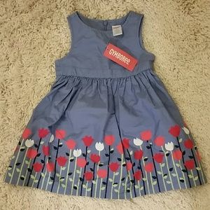 Sale!NWT Gymboree 2T sleeveless purple tulip dress