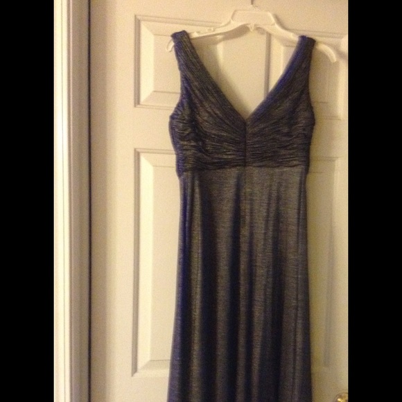 After five black glitter dress