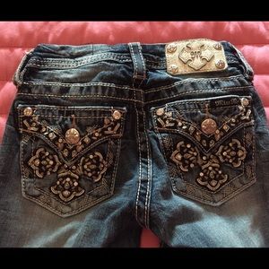 Miss me. Girls. Crop pants size 10. Like new!!!