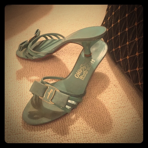 Ferragamo kitten heels