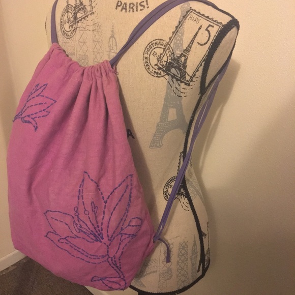 Linen backpack - Picture 1 of 1