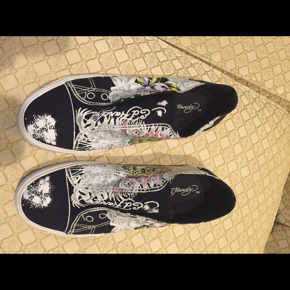 Ed hardy shoes size 8