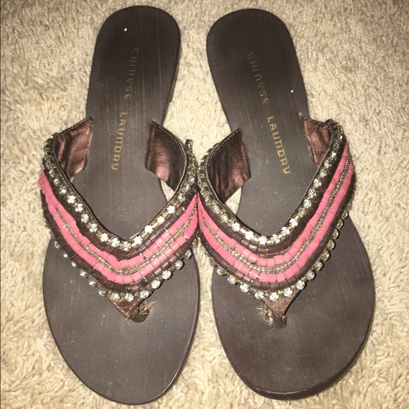 SALE!!!! Bling flip flops
