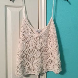 Crochet American eagle top!
