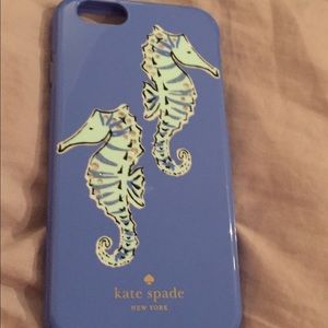 Iphone6/6s Kate spade seahorse case.