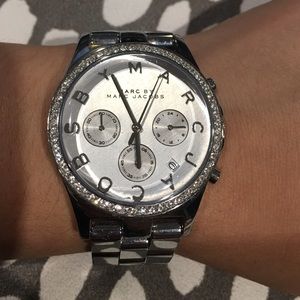 Marc by Marc Jacobs Henry Chronograph Silver Warch