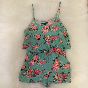 Forever 21 size s floral romper