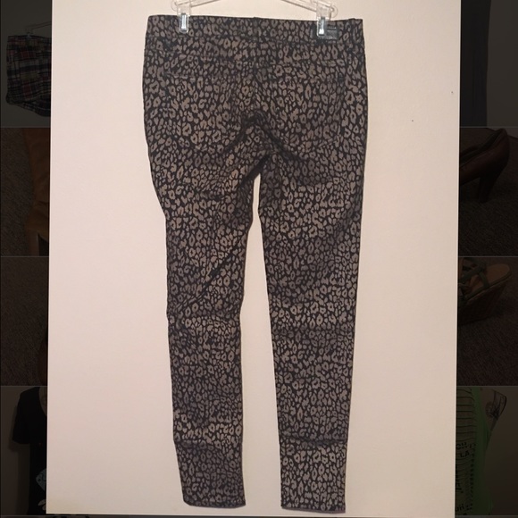 Cheetah print skinnies