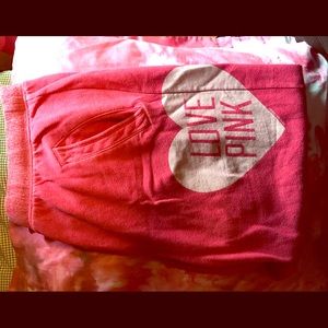 XL PINK sweatpants