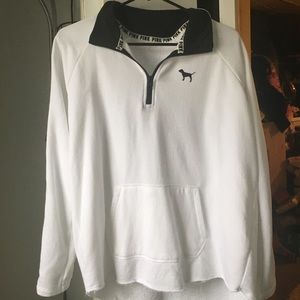 VS PINK White Pullover Sweater