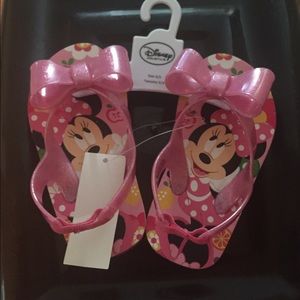 BRAND NEW - Disney Minnie Mouse Fiip Flops