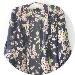 Bohemian Floral Dressing Robe
