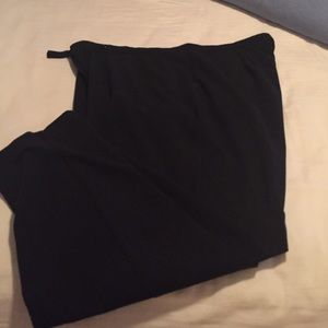 Black business slacks size20w