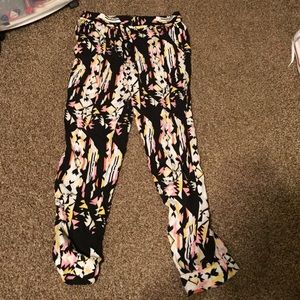 Women's printed joggers