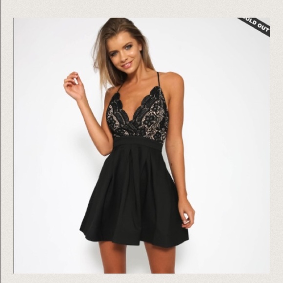 Little Black Lace Dress