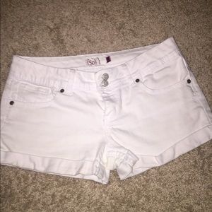 White shorts